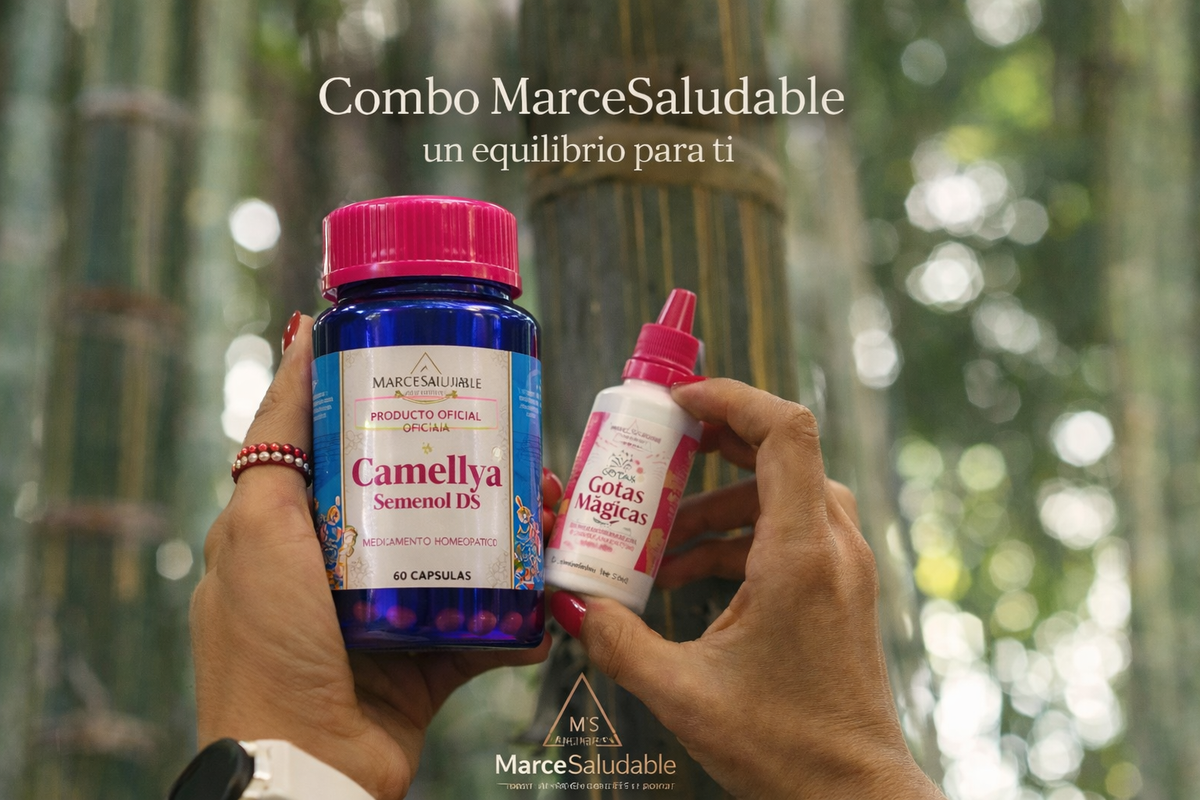 Combo MarceSaludable: equilibrio real, bienestar total. MarceSaludable Combo: real balance, total wellness.
