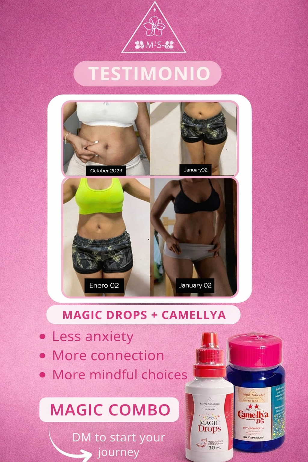 Camellya D5 CON BERBERINA /Camellya D5 with Berberine ✨