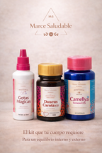 Kit MarceSaludable: magic drops Camellya Daucota