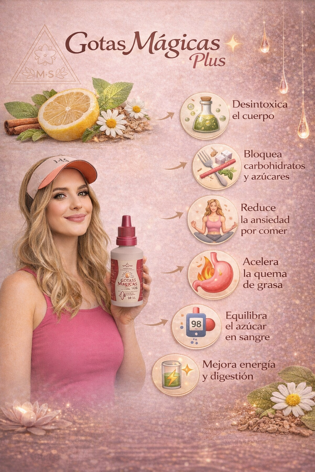 Magic Drops plus Marcesaludable