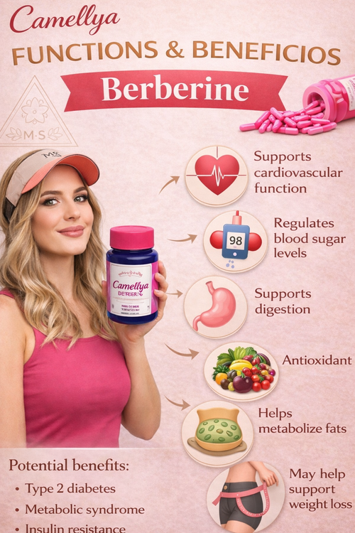 Camellya D5 CON BERBERINA /Camellya D5 with Berberine ✨