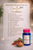 Camellya D5 CON BERBERINA /Camellya D5 with Berberine ✨